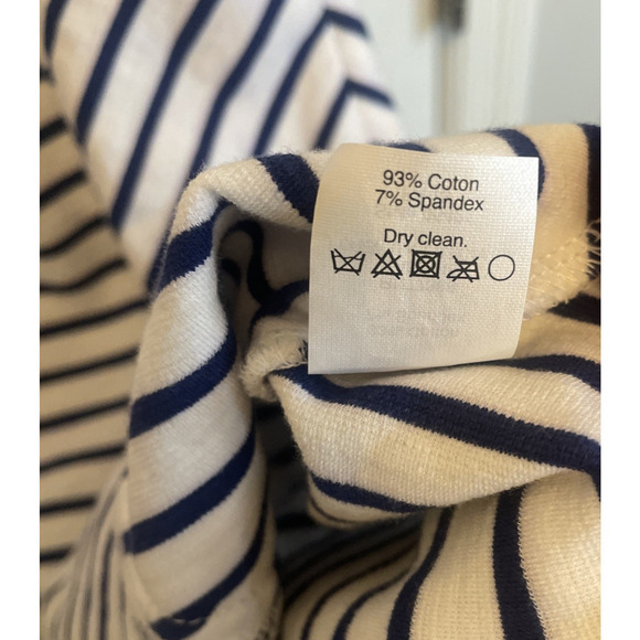 J Crew Women's Striped Fit and Flare Dress Size 2 Resort Nautical Preppy - Picture 12 of 16